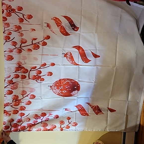 72" X 72" Christmas Shower Curtain - Picture 3 of 5